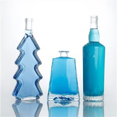 Sticla de sticla de whisky de 750 ml