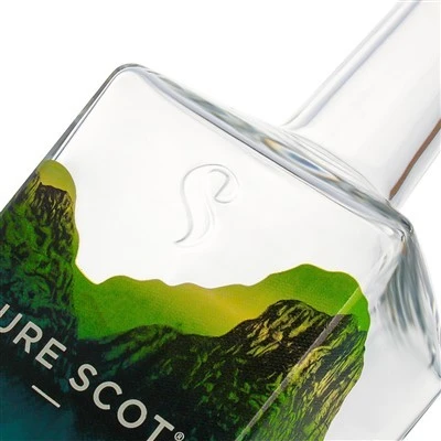 Gradient Mountain Glass Spirit Bottle suppliers