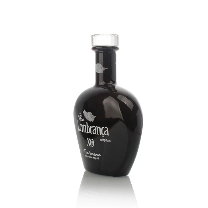 700ml Round Black Spirit Bottle suppliers